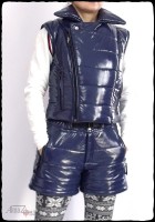 Montessa lakk női pufi mellény