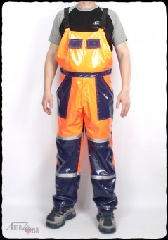 WorXtreme Max 4-Way Stretch Vinyl Bib Dungarees