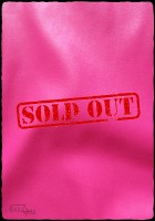 Pink Stretch-Kunstleder - Materialmuster