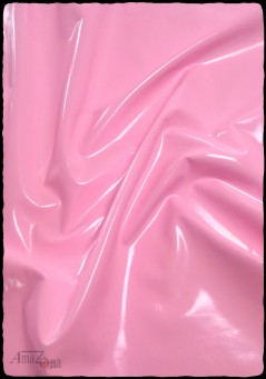 Rosérosa 4-Wege-Stretchvinyl - Materialmuster
