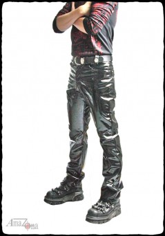 Men's 4-Way Stretch Vinyl Jeans