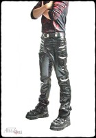 Men's 4-Way Stretch Vinyl Jeans