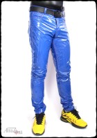 4D-s lakk férfi skinny nadrág (jeans)