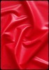 Ferrarirot Stretch-Kunstleder - Materialmuster