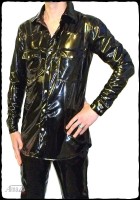Herrenhemd aus 4-Wege-Stretchlack