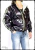 Sporty 4-Way Stretch Vinyl Hoodie