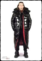 Monte Vista long vinyl puffy coat
