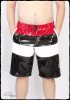 Sporty stretch lack boardshort