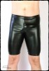 Herren-Radlerhose aus Stretch-Kunstleder