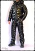 Monte Vista shiny vinyl puffy suit