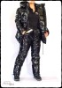 Monte Vista Women's Shiny Vinyl Puffer Suit