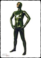 4-way stretch male vinyl catsuit