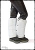 Yeti vinyl puffy legwarmers