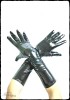 Lange Handschuhe aus 4-Wege-Stretchlack