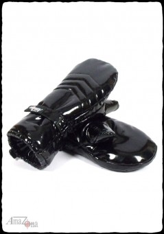 Aleut Shiny Vinyl Puffer Mitts