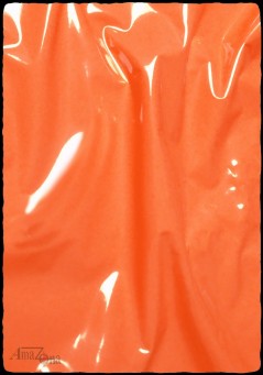 Orange 4-Wege-Stretchvinyl - Materialmuster